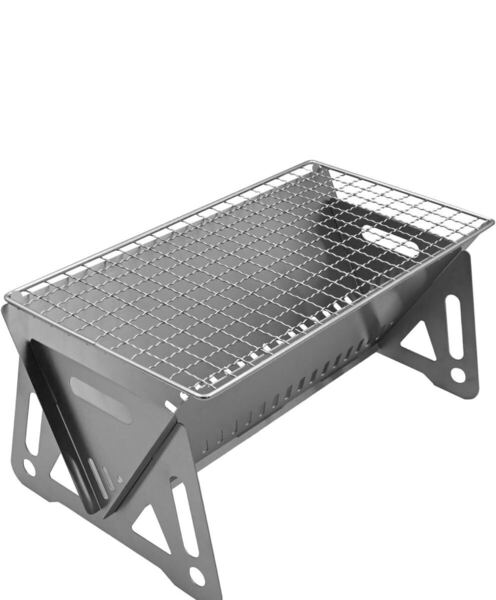 バーベキューグリル 折りたたみ 焚火台 BBQ アウトドア キャンプ 軽量