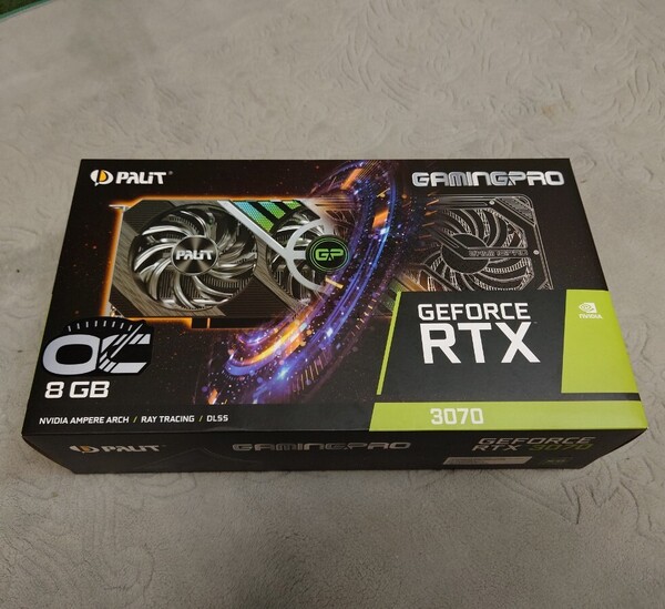 Palit RTX3070 GamingPro OC 8GB 中古 サーマルパッド交換済み