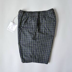 【未使用 ENGINIEERED GARMENTS Ghurka Shorts グリーンタータンコットン 表記S USA製】ワーク&トラッドソースグルカショーツW33