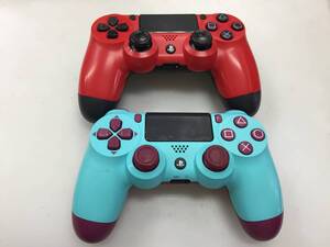 SONYソニー プレステ4 PS4 ワイヤレスコントローラー CUH-ZCT2J 2個 ジャンク7890