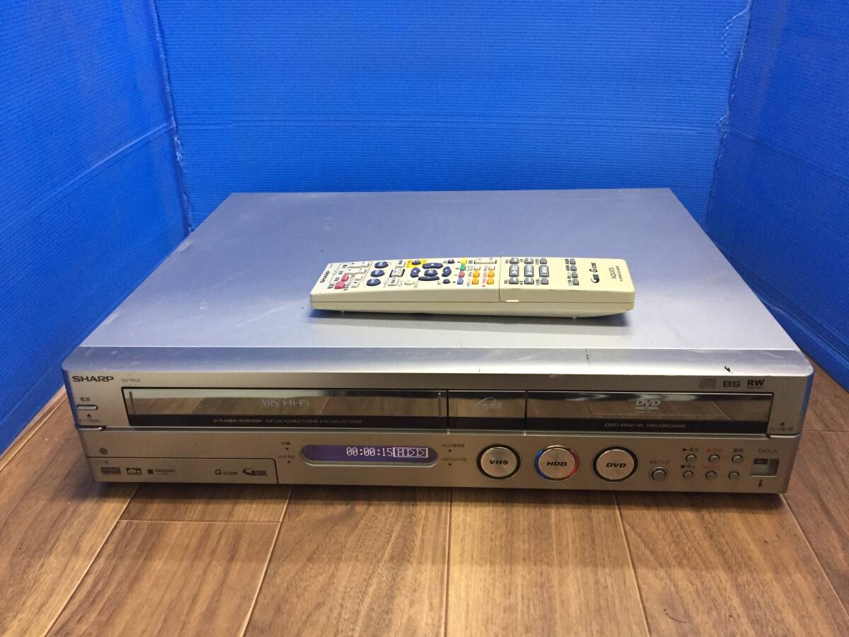 お値下げ‼️Sharp HDD・DVD・ビデオ一体型レコーダー DV-TR12 シャープ DV-TR12 オークション比較 - 価格.com