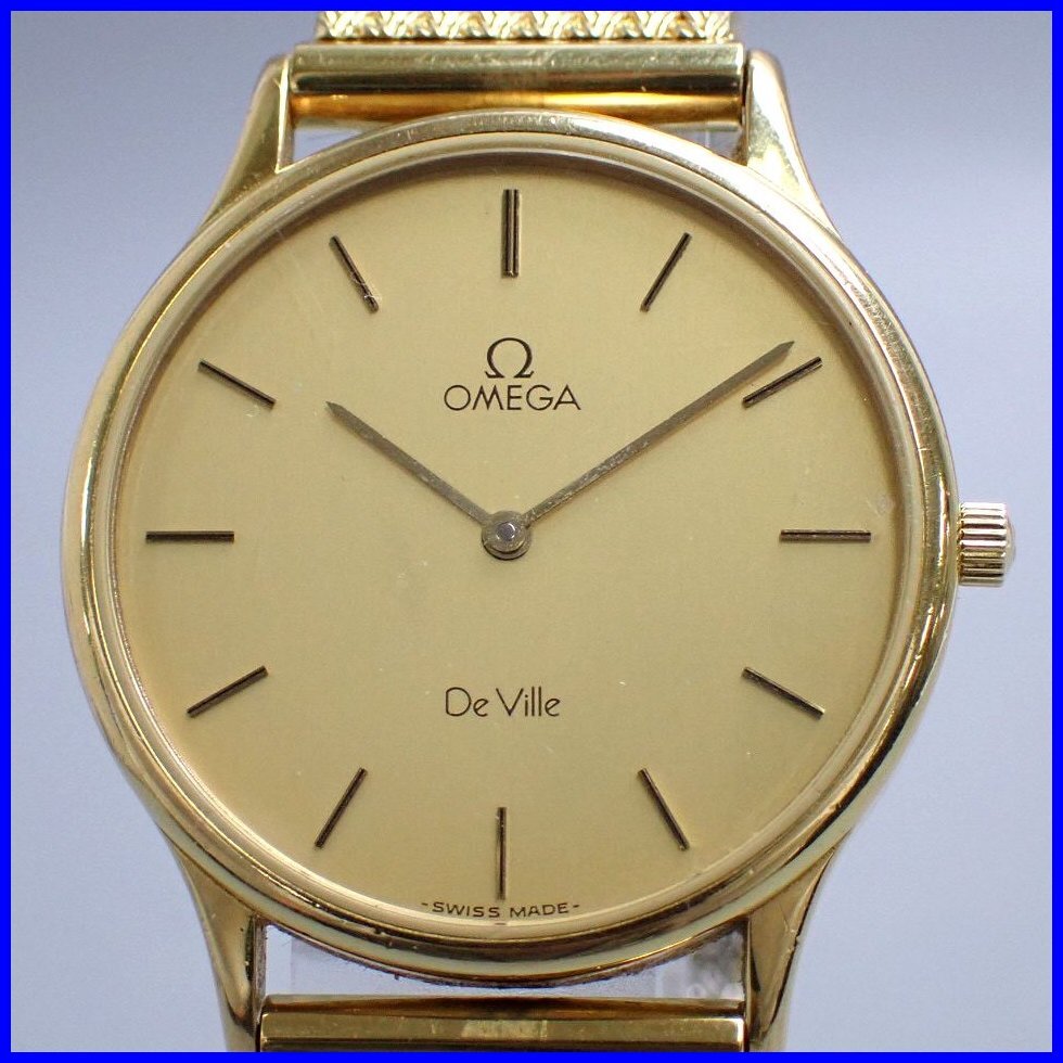 w917 ジャンク オメガ OMEGA デビル 腕時計 クォーツ QZ
