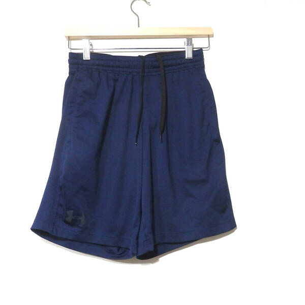 【送料無料】アンダーアーマーハーフパンツ/紺色 MDサイズ スポーツパンツ UNDER ARMOUR