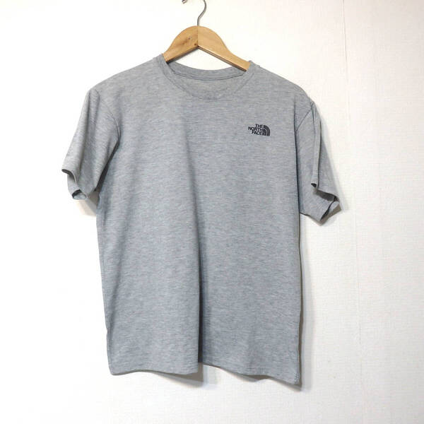 【送料無料】ザ・ノースフェイスTシャツ/Mサイズ 毛羽立ちあり グレー THE NORTH FACE nt31702z