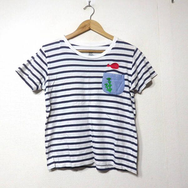 【送料無料】グラニフTシャツ/五味太郎 きんぎょがにげた SSサイズ Design Tshirts Store graniph