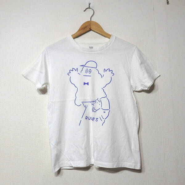 【送料無料】グラニフTシャツ/Sサイズ RUES イラスト Design Tshirts Store graniph