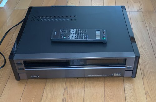 現状品 SONY EDβビデオデッキ EDV-8000 プレーヤー