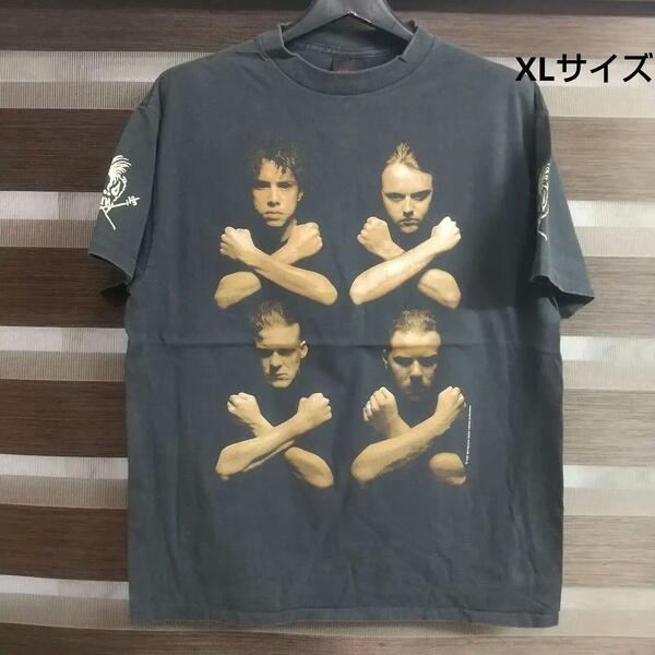 メタリカ METALLICA ヴィンテージ 半袖 Tシャツ ロック メタル バンド XL 貴重