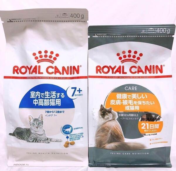 猫まっしぐら ロイヤルカナン インドア +7 中高齢 と ヘアスキンケア #鍵しっぽネコの森キャットフード
