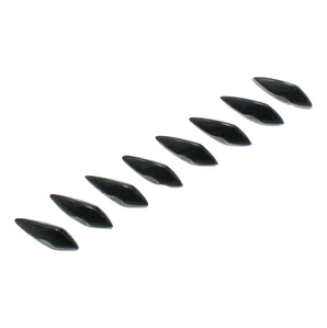 トヨタ アルファード 取り付け例あり スタイリッシュエアロプロテクター~ボルテックスジェネレーター~ フィン 空力 シルバー