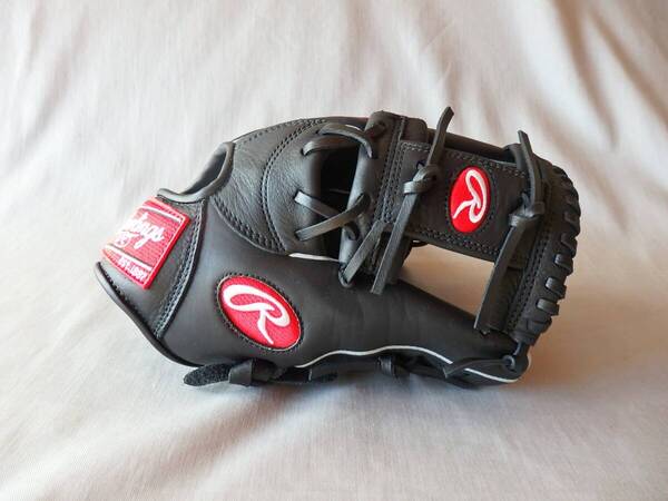 新品◆Rawlings 軟式 野球/ソフトボール グローブ◆11.25inch/BLACK◆プロ野球/NPB/セリーグ/パリーグ/草野球/少年野球/キャッチボール