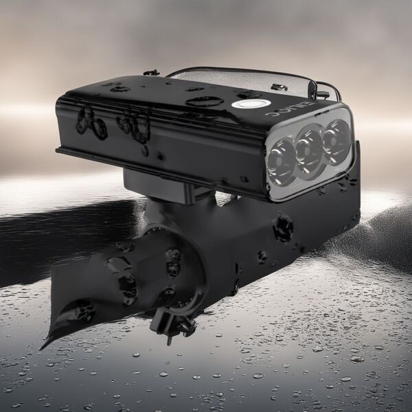 自転車ライト 6400mAh 1200ルーメンUSB充電式 防水 アルミ合金製