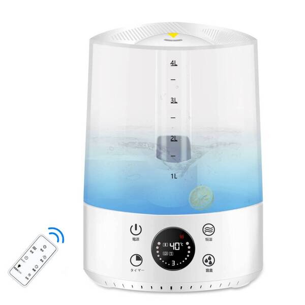 超音波+加熱混合型大容量加湿器 アロマ対応