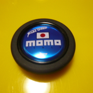 ●送料無料●MOMO FULL SPEED ブルー●ホーンボタン●未使用 新品●