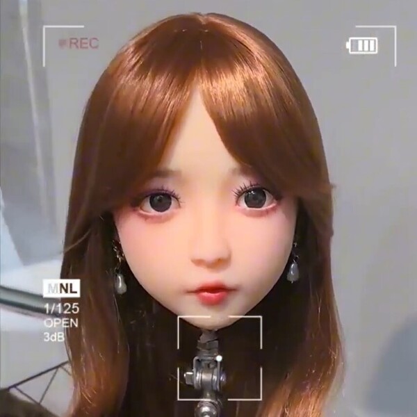 ドールヘッド 等身大 フィギュア リアルドール シリコン カスタムドール D1