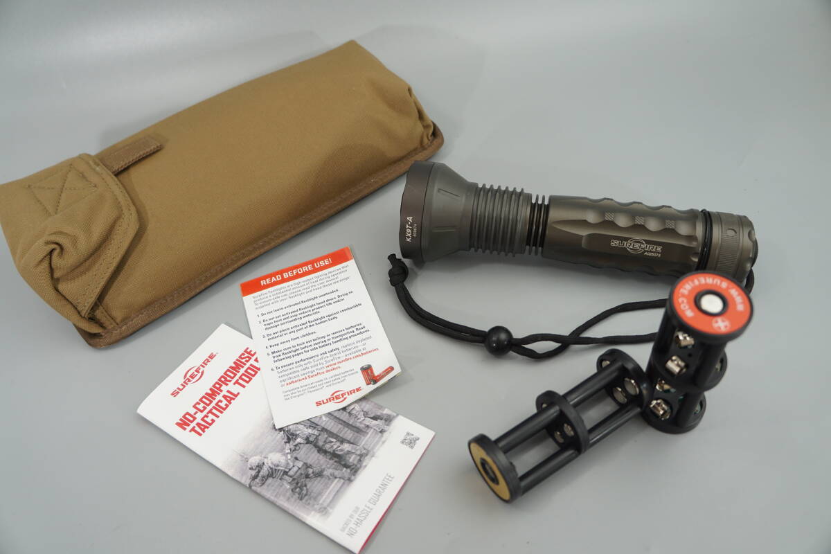 SUREFIRE M600DF TANカラー / XH30 新掲載 : アカリセンター公式
