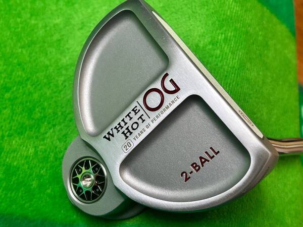 【中古】ODYSSEY オデッセイ WHITE HOT OG 2-BALL STROKE LAB ストロークラボシャフト 34inch