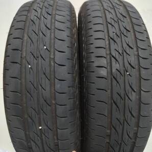 送料無料 夏タイヤ 155/70R13 ブリヂストン BRIDGESTONE NEXTRY 2022年製 中古品 サマータイヤ 2本セット バモス ヒビ割れ無 ビード切れ無
