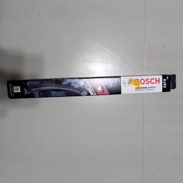 半年使用 ワイパーゴム最近交換 BOSCH ボッシュ ワイパー ブレード エアロツイン Jフィット 425mm AJ43 中古品 オールシーズン対応 国産車
