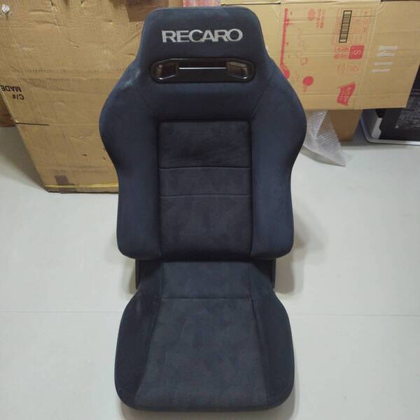 送料無料 美品 レカロ 正規品 SR-VF PLUS2 黒 セミバケ リクライニングシート 両側三型ダイアル ウレタン補修済 生地補修洗濯済 中古 1脚