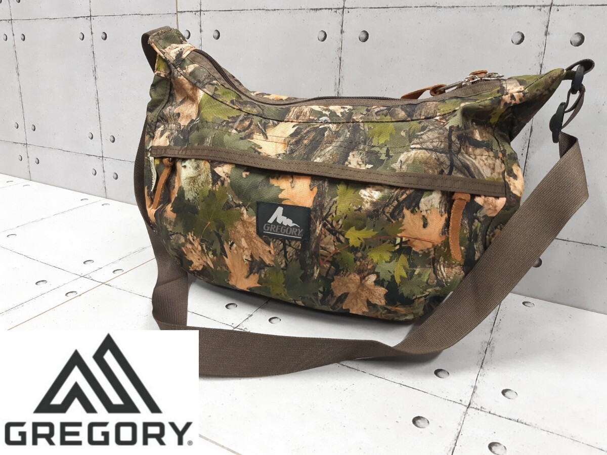 GREGORY グレゴリー ショルダーバッグ M コットンウッドカモ 迷彩 Yahoo!オークション -「グレゴリー コットンウッドカモ」の落札
