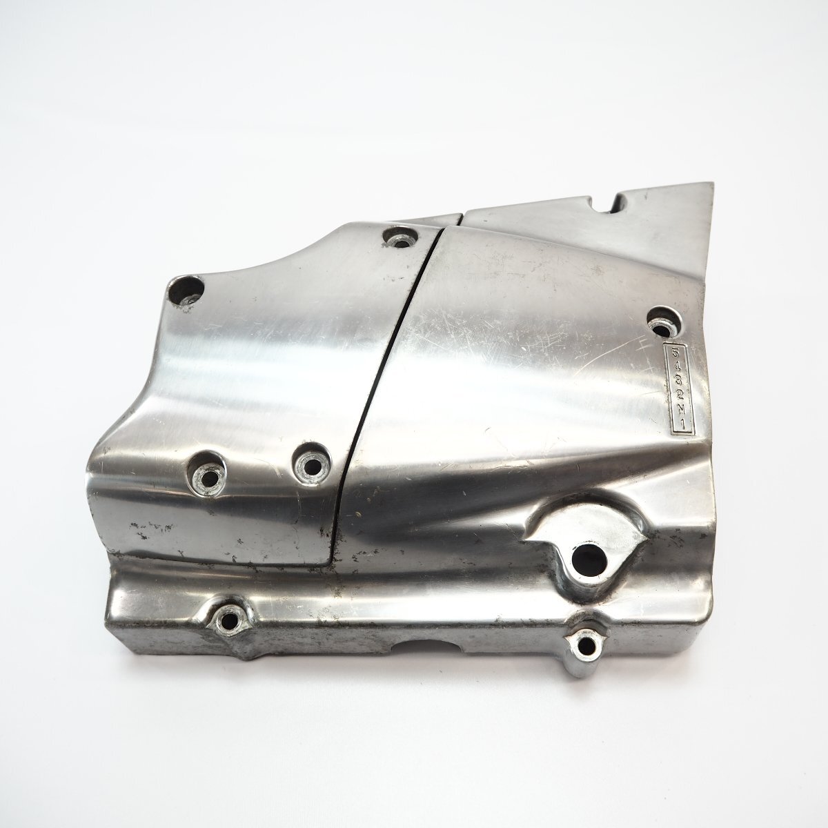 ゼファー400 ZR400C【純正 スプロケットカバー】割れ欠けなし　中古　現状　/エンジン部品