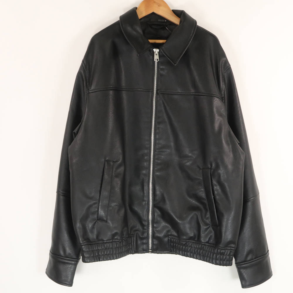 ZARA MAN ザラ メンズ レザージャケット ジップ 本革 新品未使用品 2025年最新】Yahoo!オークション -zara レザージャケット メンズ