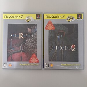 ★即決★送料無料★【PS2】 サイレン SIREN・サイレン2 SIREN2 セット まとめ売り