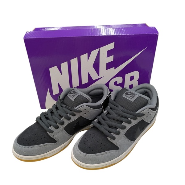 未使用品 NIKE SB ナイキ HF3063-001 Dunk Low Pro Black and Smoke Grey US10 28cm スニーカー