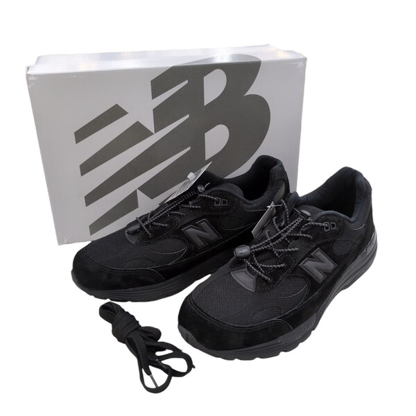 未使用品 タグ付き NEW BALANCE ニューバランス U992TB トリプルブラック USA製 ブラック スニーカー 28cm