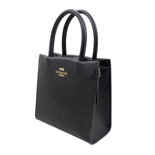 COACH コーチ 5692 IMCHK ミニ トート 2WAY ショルダーバッグ ブラック
