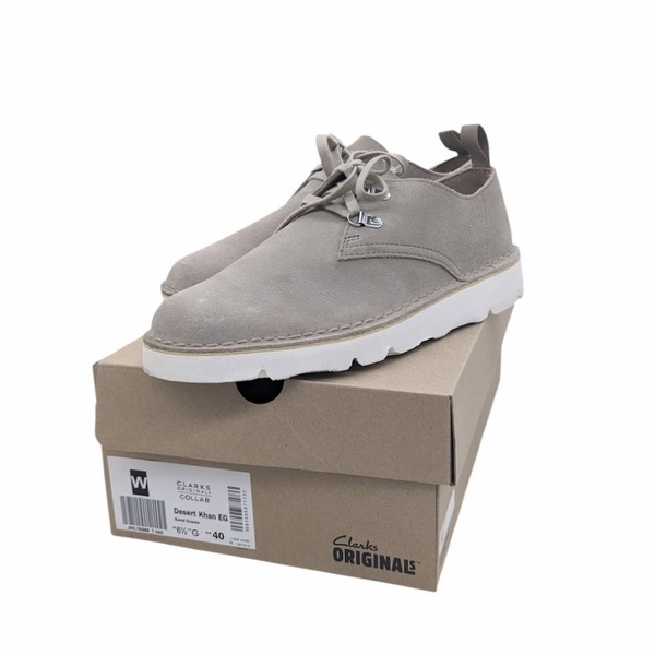 美品 Engineered Garments CLARKS Desert Khan エンジニアドガーメンツ クラークス デザートブーツ 別注品 箱付き サイズ 40