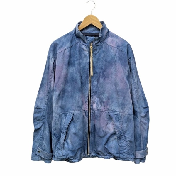 JOURNAL STANDARD ジャーナルスタンダード J.S Homestead 24SS タイダイ ジップブルゾン ジャケット ブルー系 サイズ M