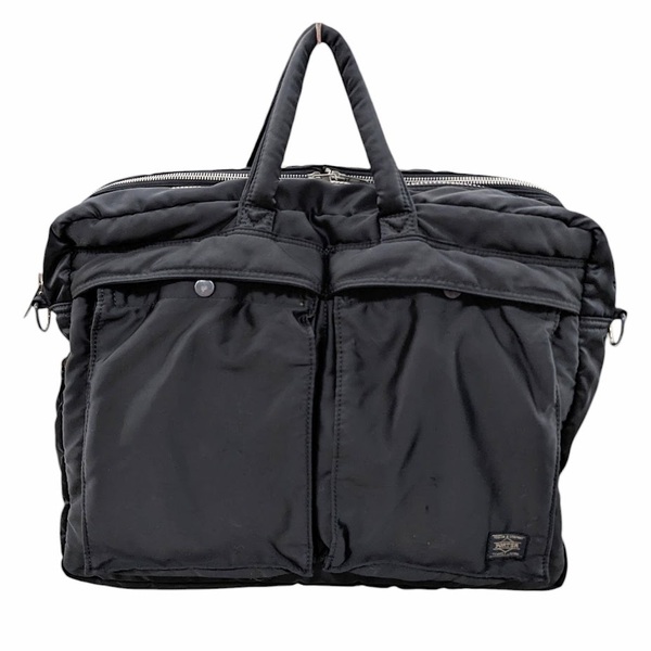 PORTER ポーター タンカー2WAY ブリーフケース ブラック ※ショルダーストラップ欠損