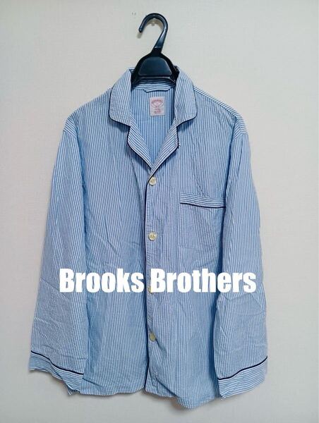 BrooksBrothersブルックスブラザーズシアサッカーパジャマシャツブルゾンナイトウェアスリーピージョーンズSLEEPYJONES