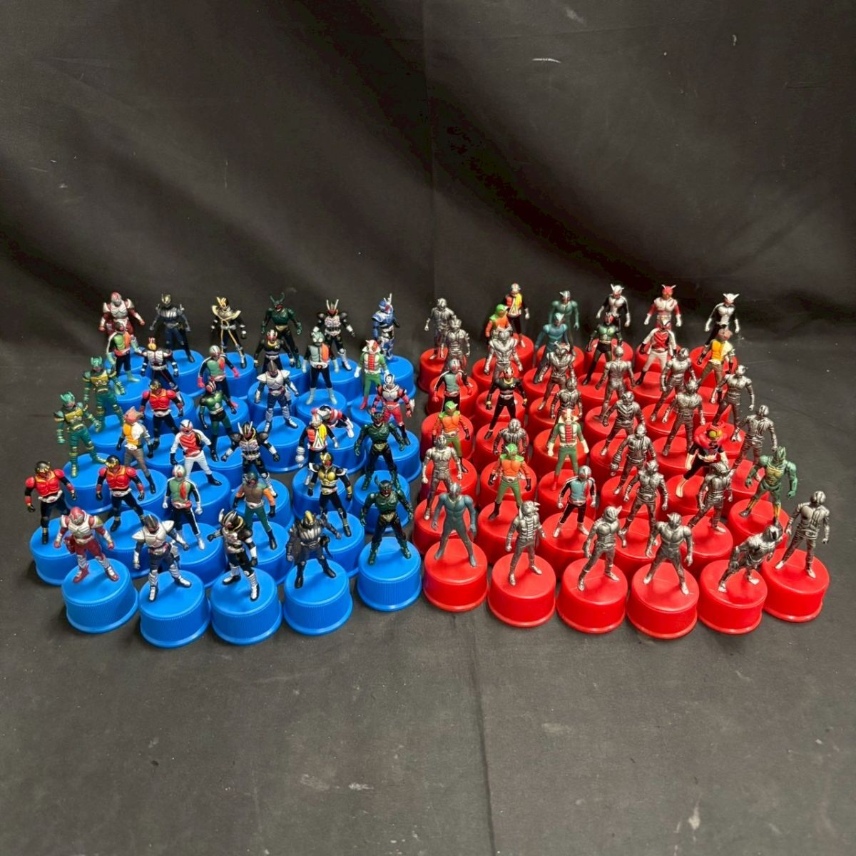 開封済 セブンイレブンオリジナル仮面ライダーボトルキャップ