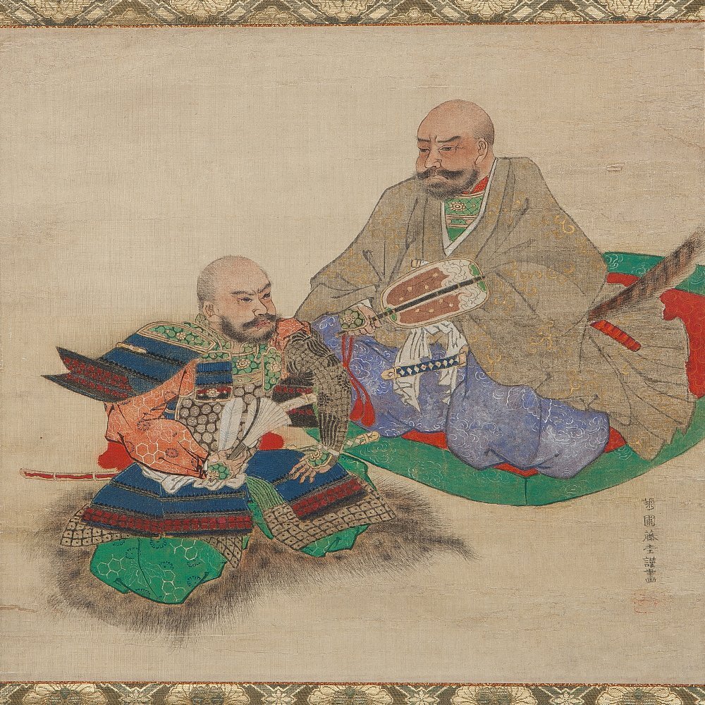 武田信玄古画 軸装 G2 武田信玄古画 軸装 G2