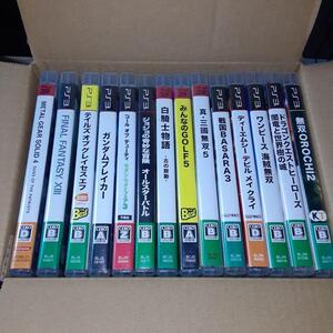 【動作確認済】B20 PS3 ゲームソフトまとめ売り14本 ドラクエヒーローズ DMC みんなのゴルフ5 メタルギアソリッド ガンダムブレイカー