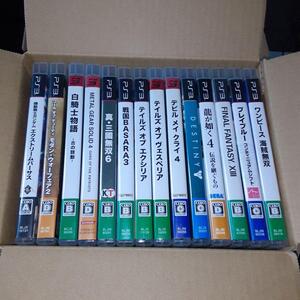 【動作確認済】B24 PS3 ゲームソフトまとめ売り14本 龍が如く メタルギアソリッド ブレイブルー デビルメイクライ ガンダム