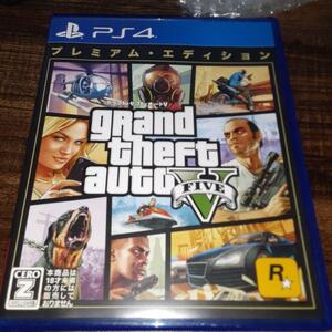 【送料4点まで230円】【PS4】グランドセフトオート5 プレミアムエディション【動作確認済】GTA5 グラセフ GRAND THEFT AUTO Ⅴ
