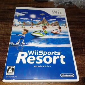 【送料4点まで230円】【動作確認済】Wii スポーツ リゾート Wii SPORTS RESORT【Wii】