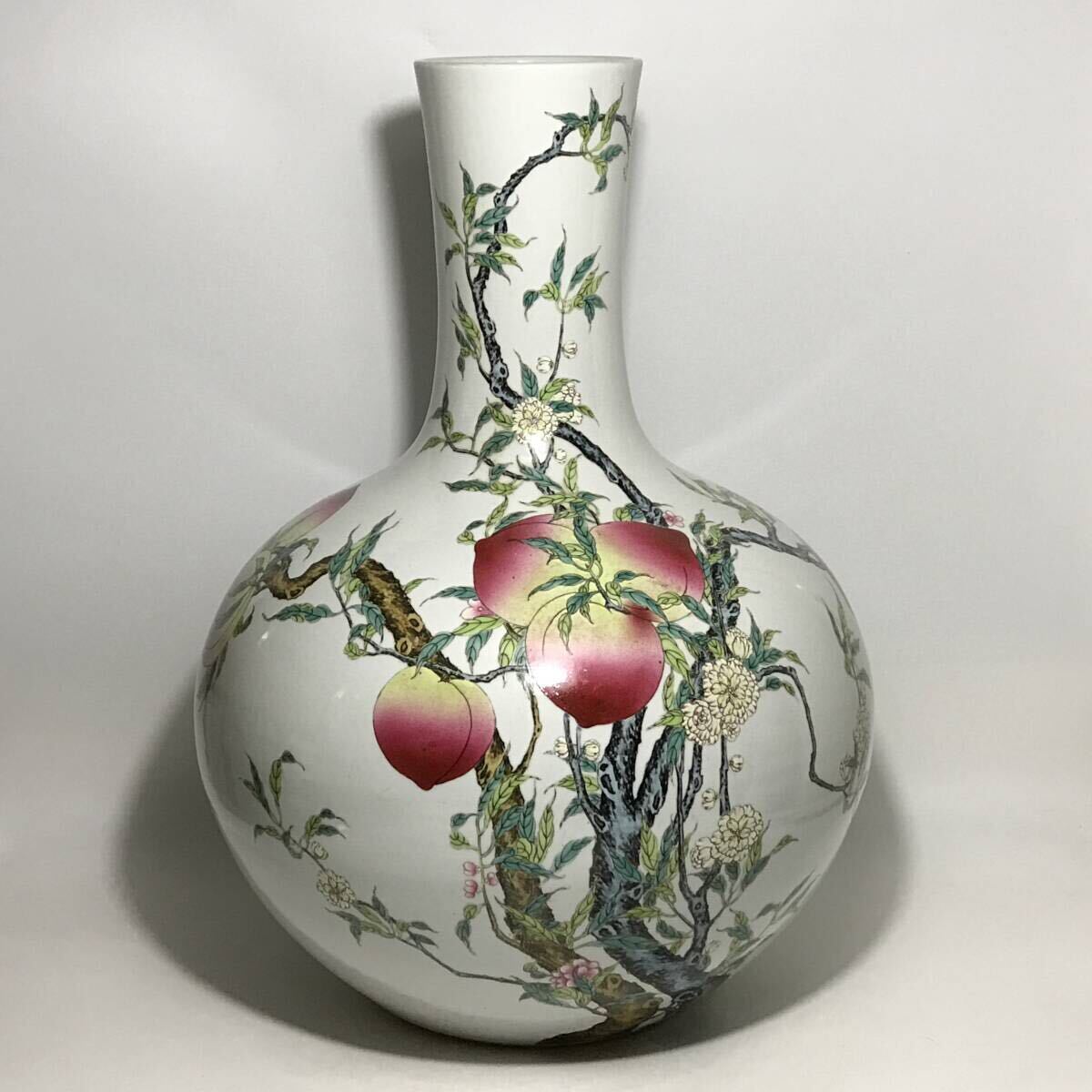 2025年最新】Yahoo!オークション -粉彩 花瓶の中古品・新品・未