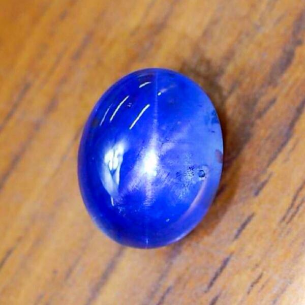 天然 非加熱 ブルー スターサファイア ルース9.30ct ソーティング付き 天然石 裸石 鑑別付 中央宝石