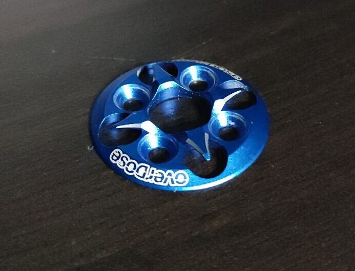 OVERDOSE オーバードーズ スパーギア サポート プレート シルバー 美品 Yahoo!オークション -「スパー オーバードーズ」の落札相場