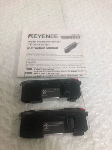 新品無箱未使用2個セットKEYENCE キーエンス FS-N40 正規品動作保証 国内から即日発送 A-1