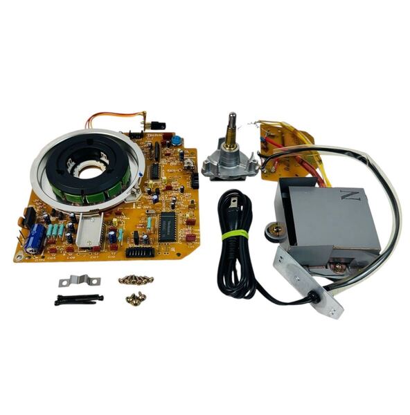 ⑥ Technics テクニクス SL-1200MK3 ターンテーブル メイン基板/シャフトユニット/電源 トランス セット