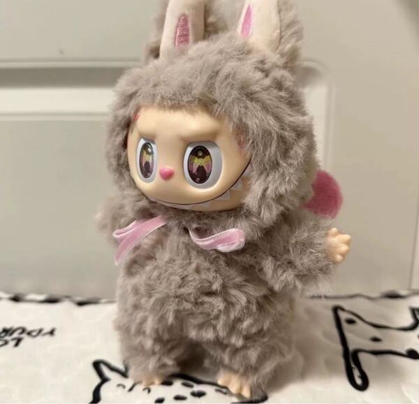 LABUBU エンジェルシリーズ ラブブ ぬいぐるみ キーホルダー