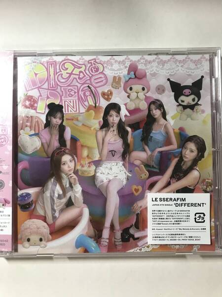 LE SSERAFIM DIFFERENT マイメロディ&クロミ盤