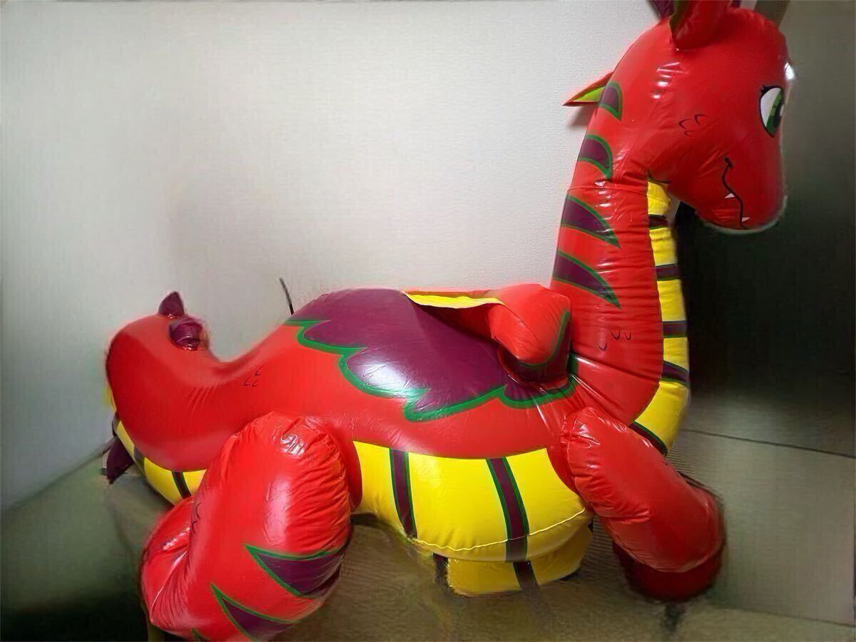 ジャンク品 hongyi製 ドラゴン型空気ビニル人形 着ぐるみ ダブルレイヤード Yahoo!オークション -「空気ビニールドラゴン」(おもちゃ