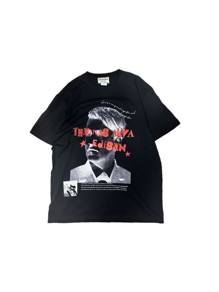 UNFINISHED EDISON Tシャツ25063 セディショナリーズseditionaries アンダーカバーundercover ブラック 半袖Tシャツ